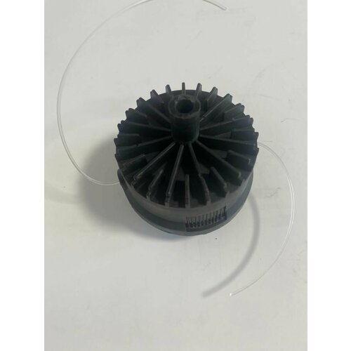 Катушка триммерная для электротриммера (посадка - 6 мм, под гайку) для триммеров с нижним расположением двигателя