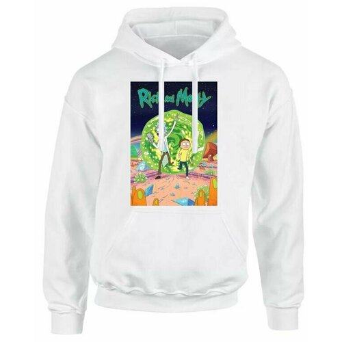Толстовка Mewni-Shop, размер 54, мультиколор