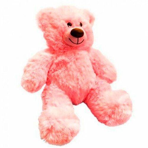 Мягкая игрушка Прима тойс Медведь Мартин, 65см, розовый с сердцем (402-с/38/121)