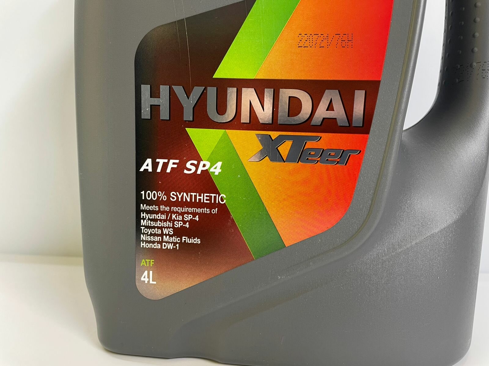 Масло трансм. Hyundai ATF SP4 синтет. 4л (1041017) - фото №16