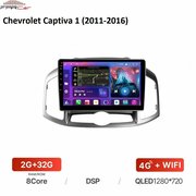 Штатная магнитола FarCar для Chevrolet Captiva 1 (2011-2016) на Android 12