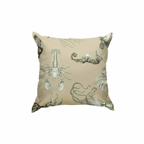 Подушка декоративная Odissea 40х40 см бежевая 549₽