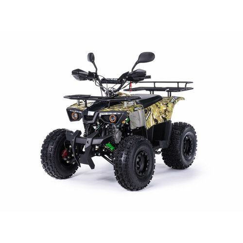 Квадроцикл бензиновый MOTAX ATV GRIZLIK PREMIUM 125 сс черно-зеленый квадроцикл бензиновый motax grizlik t 200 lux красный камуфляж