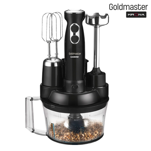 Кухонный комбайн Goldmaster Krona Elena Max Черный 809000₽