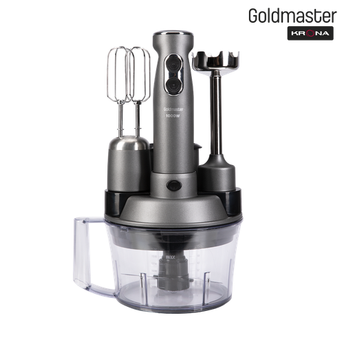 Кухонный комбайн Goldmaster Krona Elena Max Антрацит 1167000₽