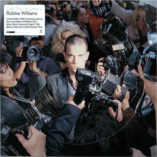 Винил 12” (LP), Limited Edition, Picture Robbie Williams Robbie Williams Life Thru a Lens (25th Anniversary) (Limited Edition) (Picture) (LP) fun some nights fbr 25th anniversary silver vinyl