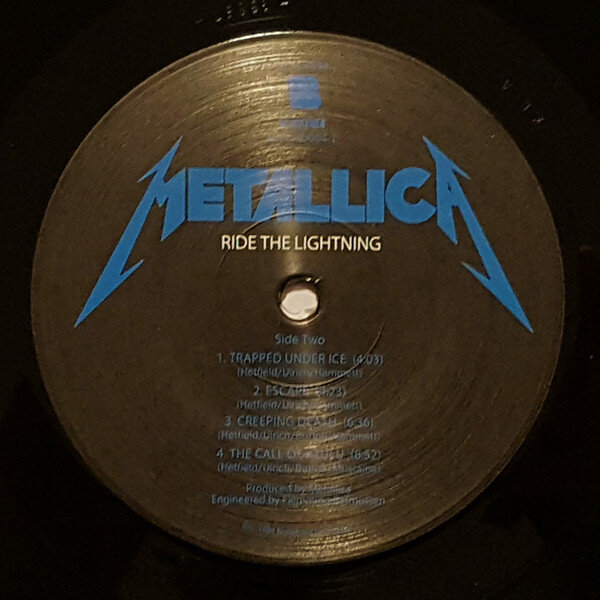 Metallica - Ride The Lightning/ Vinyl, 12" [LP/Printed Inner Sleeve/Insert and Download Code Card](Remastered, Reissue 2016)