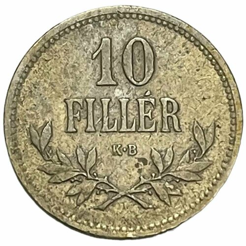 Венгрия 10 филлеров 1916 г. (KB) венгрия 1 крона 1893 г kb 2