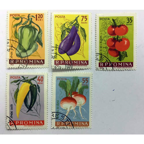 (--) Набор марок Румыния "5 шт." Гашёные , III Θ