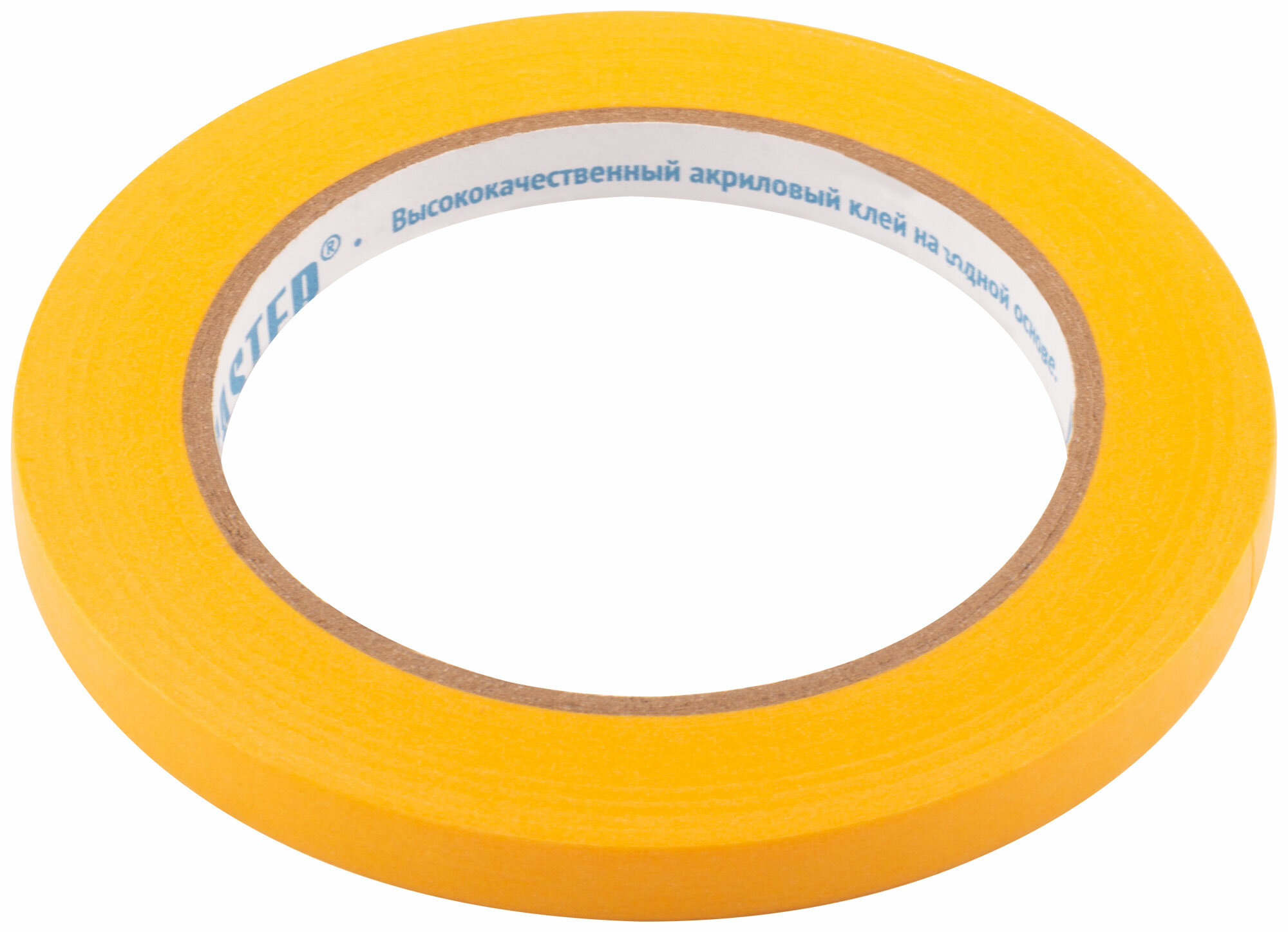 фото Лента малярная золотистая, рисовая бумага, термостойк. до 120°C, УФ-стойкость до 30 дней, 9 мм х 50 м (30-6120)