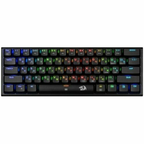 Клавиатура Redragon Anivia RGB, Механическая тихая, 61 клавиш