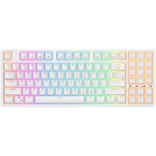 Клавиатура Royal Kludge Клавиатура Royal Kludge RK92 White USB24 GHzBluetooth RGB Hot Swap Red switch 883600₽