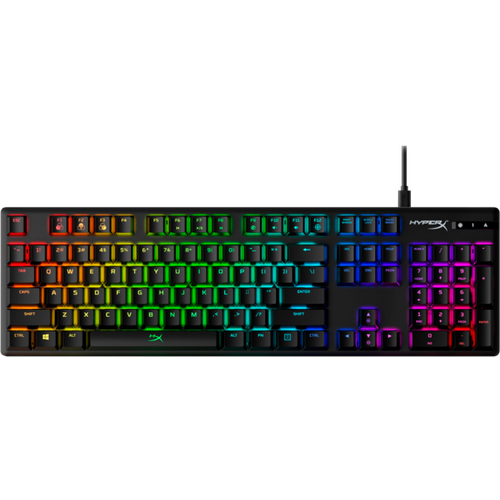 Игровая клавиатура HyperX Alloy Origins HyperX Red черный кириллицаQWERTY HX-KB6RDX-US 4P4F6AA 999000₽