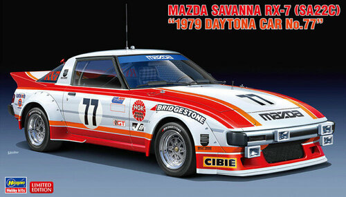 20587-Автомобиль MAZDA SAVANNA RX-7 (SA22C) 1979 DAYTONA CAR No.77 (Limited Edition)