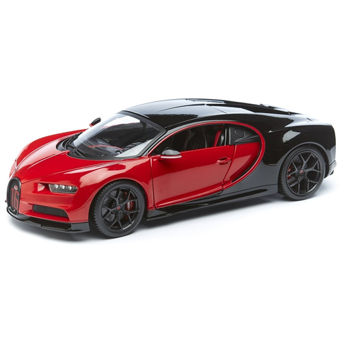 Машина Bburago Bugatti Chiron Sport 1:32, красный/черный 18-43000 легковой автомобиль bburago bugatti chiron 18 11040 1 18 синий черный