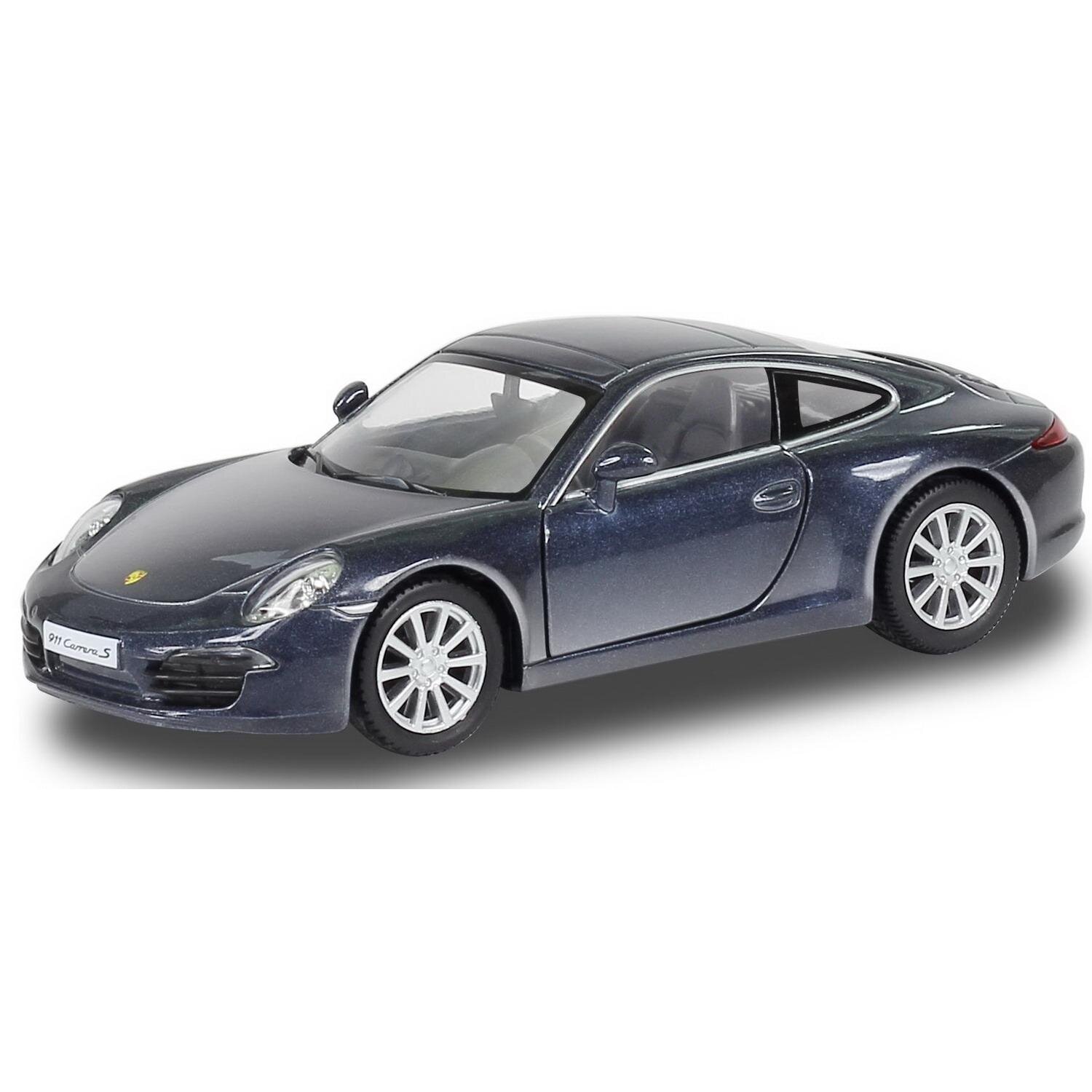 Машина металлическая RMZ City 1:32 Porsche 911 Carrea S, инерционная, синий цвет - Uni Fortune [554010-BLU]