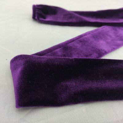 Чехол для люстры бархатный фиолетовый 0,7м - фотография № 2