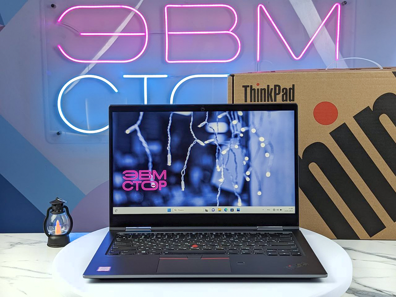 14.0" Ноутбук Lenovo ThinkPad X1 Yoga Gen 4, 1920x1080 IPS, Intel core i5-8365U 1.6 Ghz, RAM 16 ГБ, SSD 1 ТБ, Intel UHD Graphics, Win11, Touch