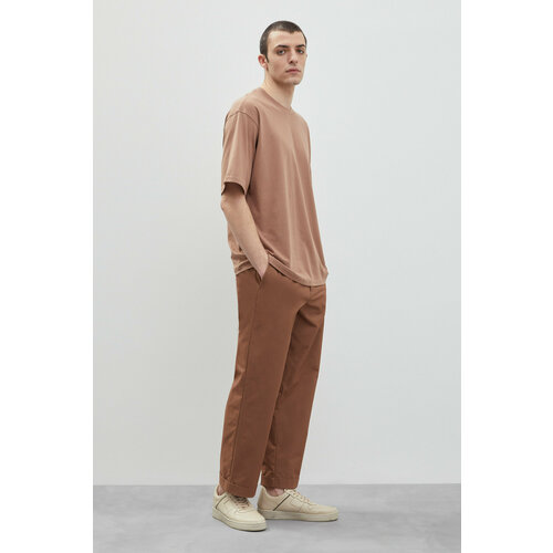 фото Брюки finn flare, размер m, бежевый