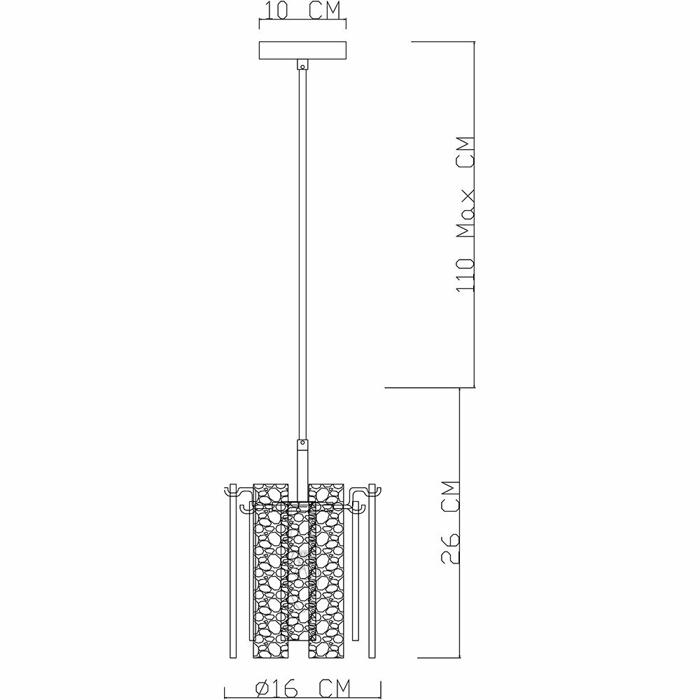 Люстра Divinare CHARLOTTE 3011/01 SP-15 - фото №8