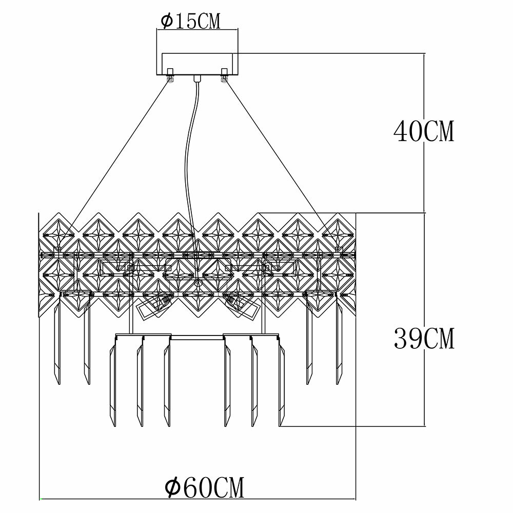 Люстра Arte Lamp WEZEN A1006SP-10CC - фото №13