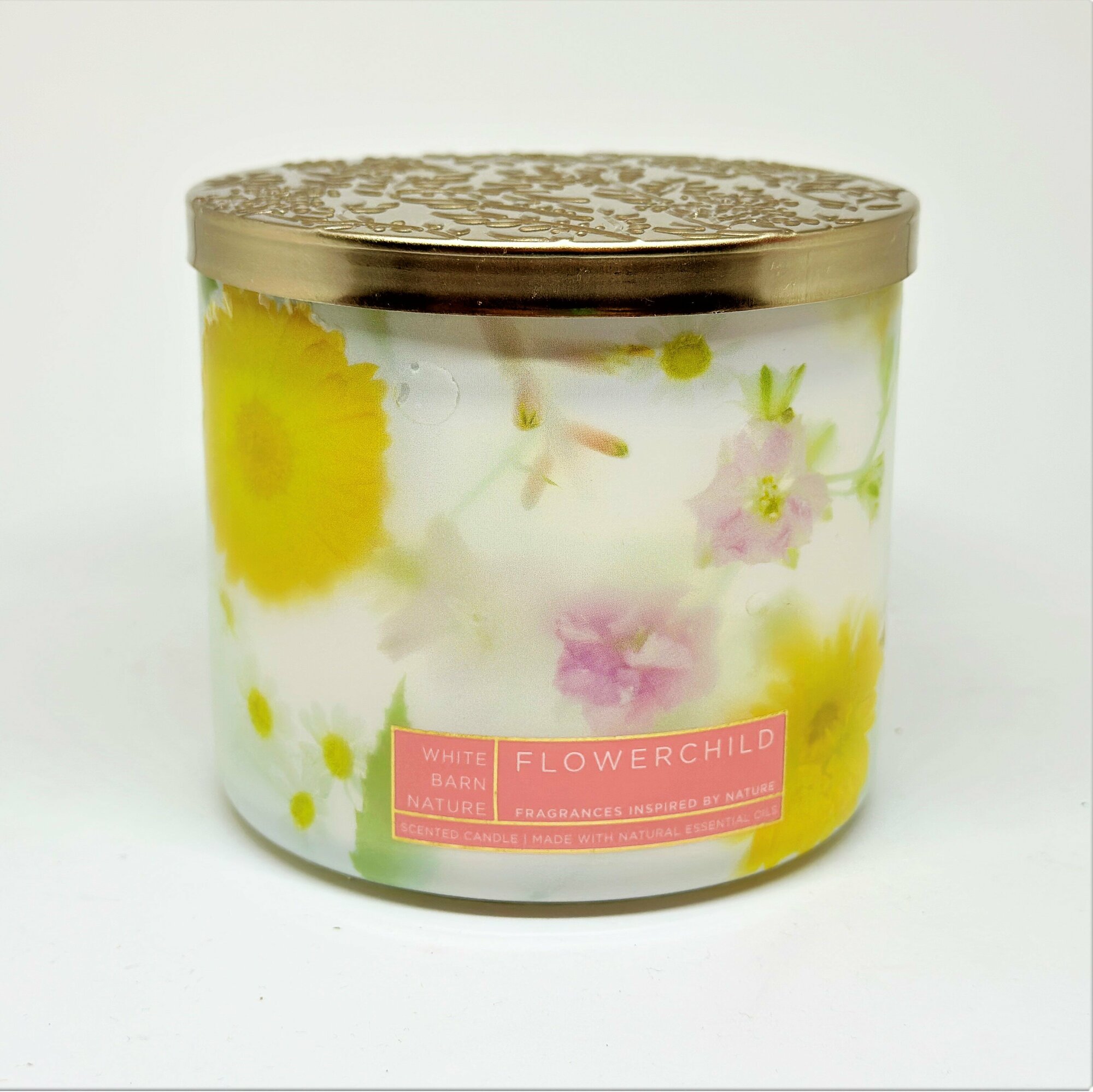 Bath and Body Works свеча ароматическая 3 фитиля Flowerchild