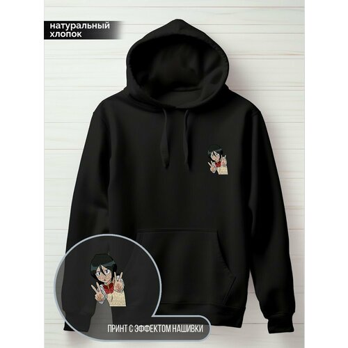 фото Худи hypnotica, размер xs, черный