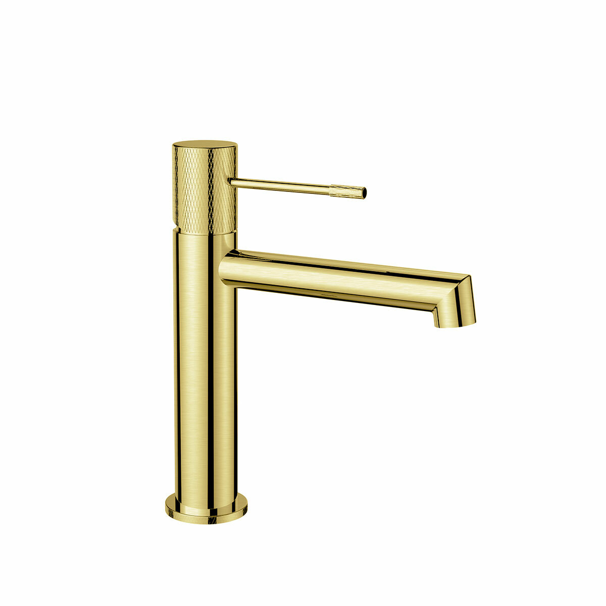 фото Смеситель для раковины Vincea Desire VBF-1D1BG брашированное золото