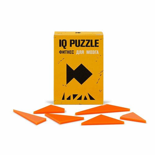 IQ PUZZLE Рыбка ( 6 деталей ) пазл iq puzzle кленовый лист