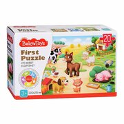 Десятое Королевство Пазл First Puzzle "Кто живет в Деревне" (20 элементов) Baby Toys арт.04189