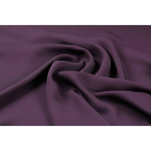 Ткань шармуз баклажанового цвета