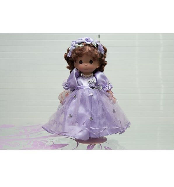 Кукла Precious Moments Pretty As Can Be Brunette (Драгоценные Моменты Самая Прекрасная Брюнетка) 32 см, The Doll Maker