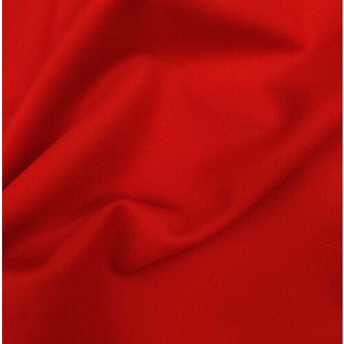 Ткань пальтовая (Красный) 100 шерсть италия 50 cm*146 cm