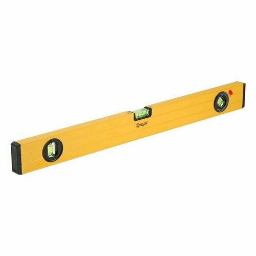 Уровень алюминиевый 3 глазка 1 поворотный глазок 600 мм 1470₽