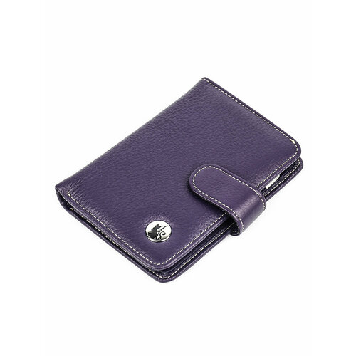 фото Кошелек sergio valentini, фактура гладкая, фиолетовый