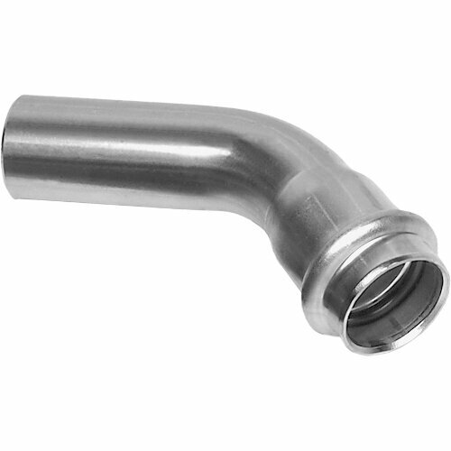 Пресс-угольник из нержавеющей стали раструб-труба Kromwell 45 15 x 15 мм 779₽