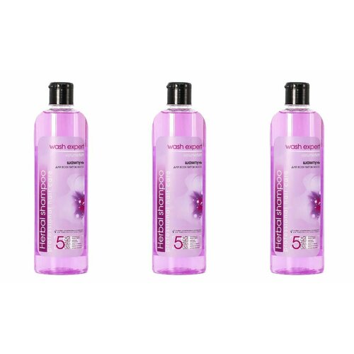 Aromika Шампунь для волос Volume & lift для всех типов волос, 500 мл, 3 шт