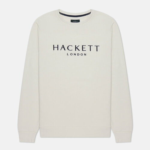 Толстовка HACKETT London, силуэт прямой, размер s, белый