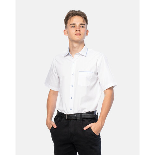 фото Рубашка imperator, размер 39 ворот/164-172, белый