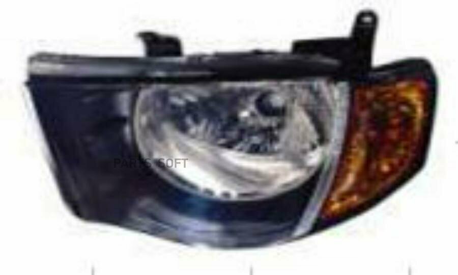 Фара левая! электр Mitsubishi L200 06> Depo арт. 2141180LLDEM