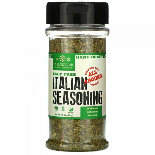 The Spice Lab, Итальянская приправа, без соли, 42 г (1,5 унции)