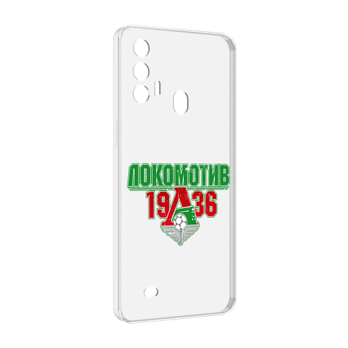 Чехол MyPads ФК локомотив 1936 для Oukitel C31 Pro задняя-панель-накладка-бампер