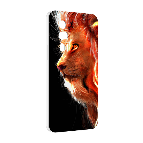 Чехол MyPads Арт-рисунок-льва мужской для Xiaomi Redmi K60 задняя-панель-накладка-бампер чехол mypads арт рисунок льва мужской для xiaomi redmi k60e задняя панель накладка бампер