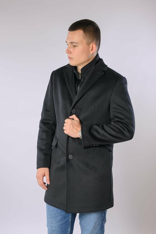 Пальто Van Cliff, размер 52/182, черный