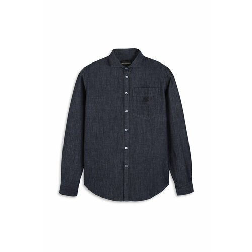 фото Рубашка emporio armani, размер xl, синий