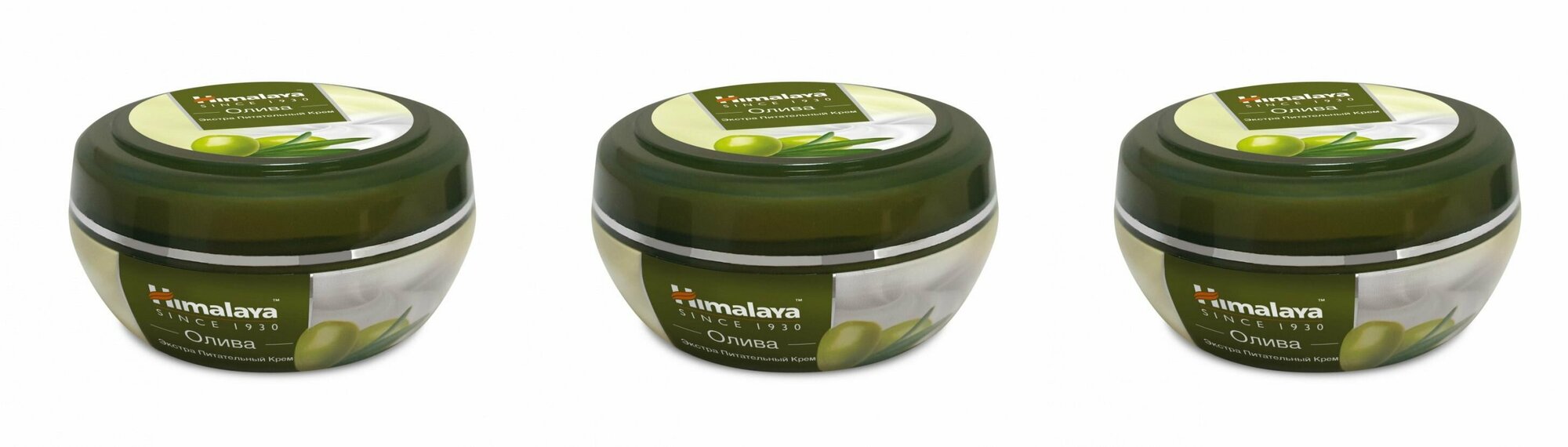 Himalaya Крем экстра питательный с оливой для лица и тела 50 мл 3 шт/