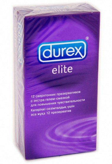 Презервативы Durex Elite - 12 шт.