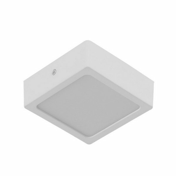 Светильник "Руми квадратный" LED 12Вт 6000К белый 10.5х10.5х5 см