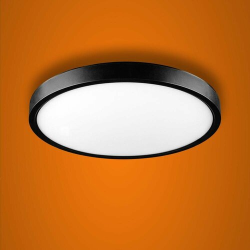 Светильник потолочный LED 24Вт 6000K черный 1920 Лм 300х24 iSvet PNT-101-2-5