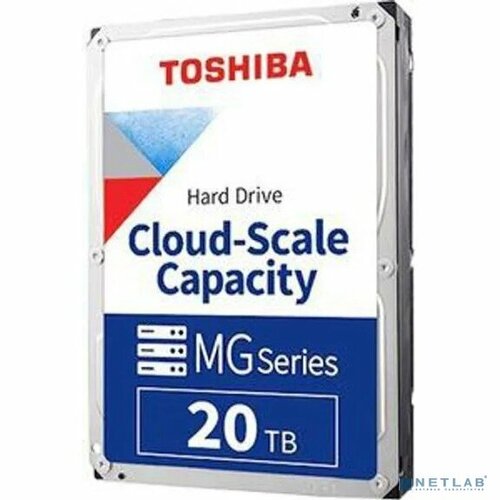 Toshiba Жесткий диск 20TB Toshiba Server (MG10ACA20TE) SATA, 7200 rpm, 512Mb buffer, 3.5